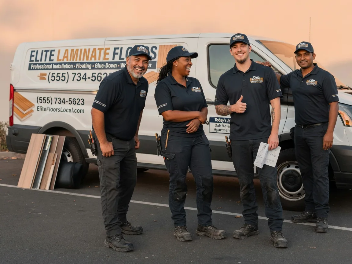 Laminate flooring installation company in Ashley, OH